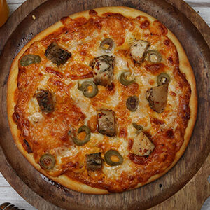 4 Cheese Chicken Heaven Pizza