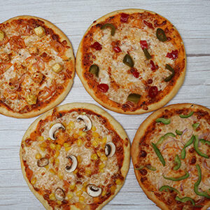 4 Double Topping Pizza Combo
