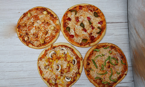 4 Double Topping Pizza Combo