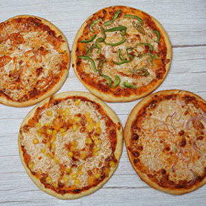 4 Single Topping Pizza Combo