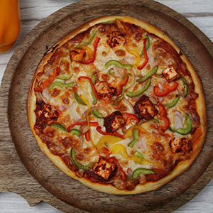 Paneer Tikka Masala Pizza